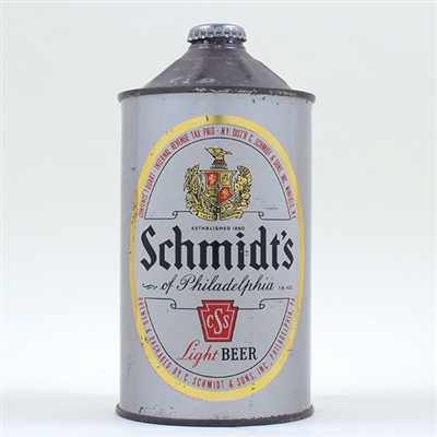 Schmidts Beer IRTP Quart Cone Top 219-5