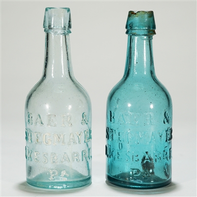 Baer & Stegmayer 19th Century Bottles
