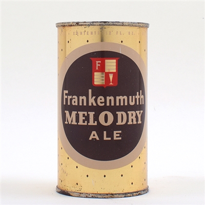 Frankenmuth Mel-O-Dry Ale Flat BROWN 66-39
