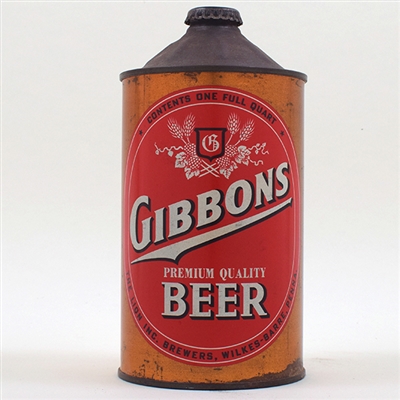 Gibbons Beer Quart Cone Top 210-5