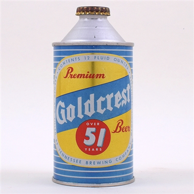 Goldcrest 51 Beer Cone Top MINTY LIKE 166-7