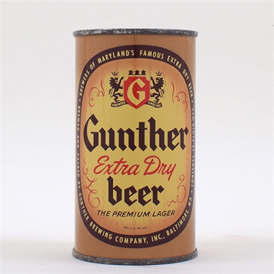 Gunthers Extra Dry Flat Top CCC 78-25
