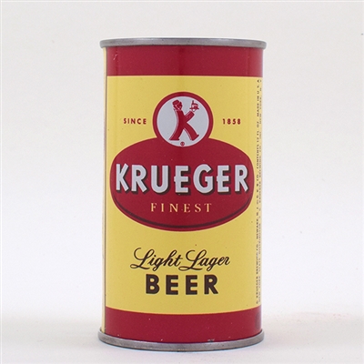 Krueger Beer Flat NEWARK BROWN LETTERS 90-16