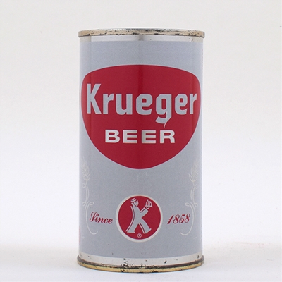 Krueger Beer SILVER TRIM Flat UNLISTED