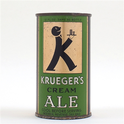 Krueger Cream Ale BALDY Instructional Flat 89-22