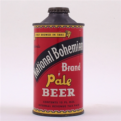 National Bohemian Pale Beer Cone Top 175-4