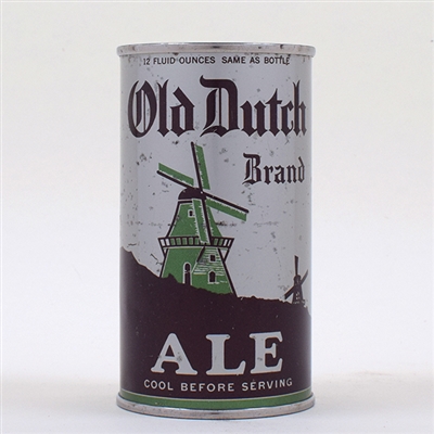 Old Dutch Brand Ale OI Flat Top 105-28