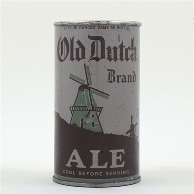 Old Dutch Brand Ale OI Flat Top GRAY 105-27