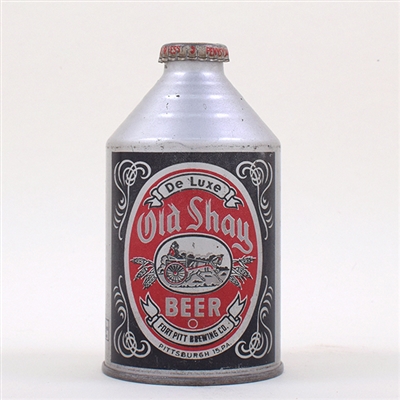 Old Shay Beer Cone Top PITTSBURGH 197-28