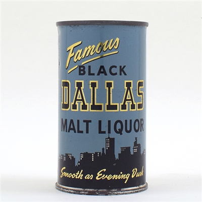 Black Dallas Malt Liquor Flat LEISY 37-21