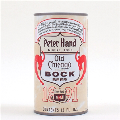 Peter Hand Old Chicago Bock Test Can 237-13