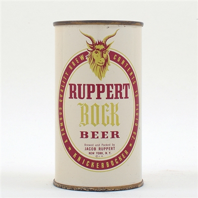 Ruppert Bock Beer Flat Top 126-29