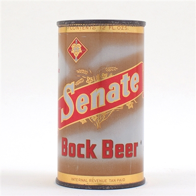 Senate Bock Beer Flat Top 132-18