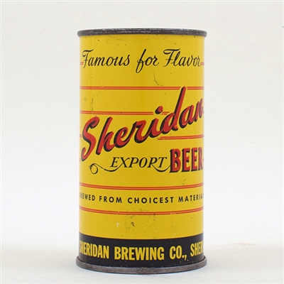 Sheridan Export Beer Flat Top 133-2