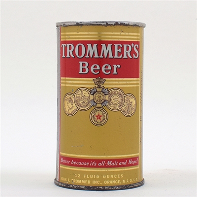 Trommers Beer Flat Top 139-27