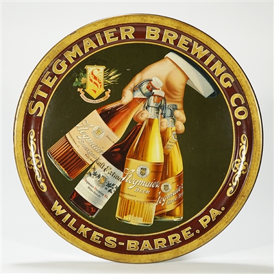 Stegmaier Brewing Stock Lager Malt Extract Export Beer TRAY