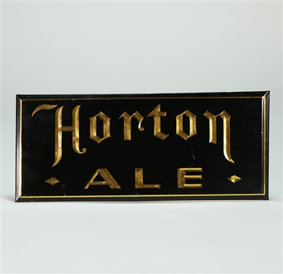 Horton Ale Embossed TOC Sign