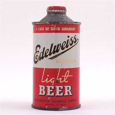 Edelweiss Light Beer Cone Top 160-27