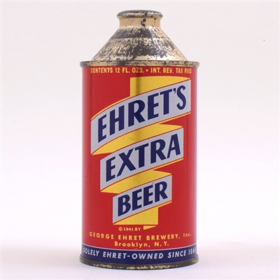 Ehrets Extra Beer Cone Top BROOKLYN 161-2