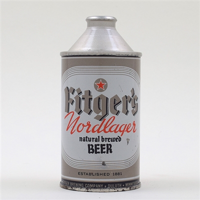 Fitgers Nordlager Beer Cone Top 162-16