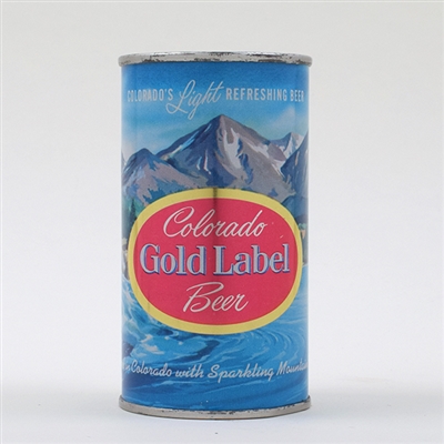 Gold Label Beer Flat Top GRAY MTNS 72-6