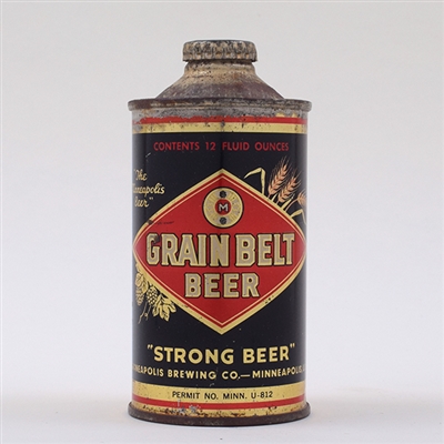 Grain Belt Beer Cone Top STRONG 166-29