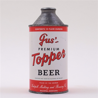 Gus Topper Cone Top 168-7