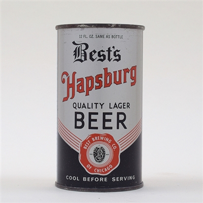 Hapsburg Bests Beer Instructional Flat Top 80-17