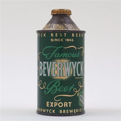 Beverwyck EXPORT Beer Cone Top WDRAWN FREE 152-16