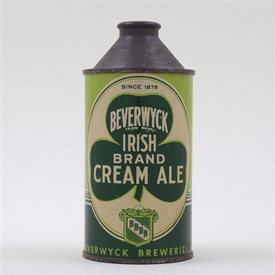 Beverwyck Irish Brand Cream Ale Cone 1878 152-6