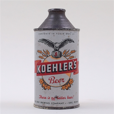 Koehlers Beer Cone Top 171-26
