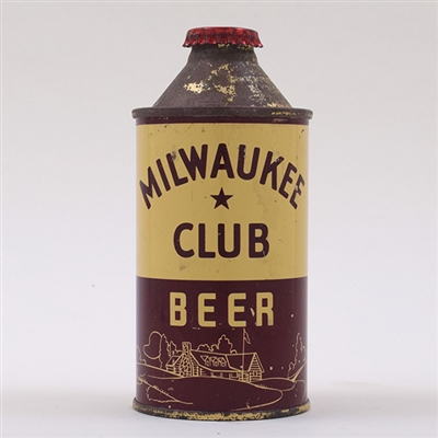 Milwaukee Club Cone Top MAROON 174-2