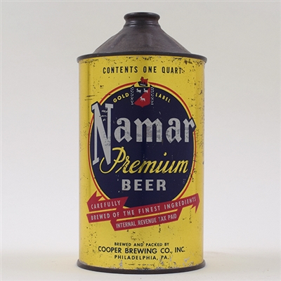 Namar Beer Quart Cone Top 215-2