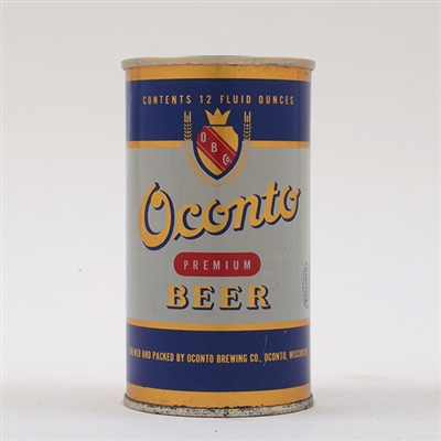 Oconto Beer Flat Top DULL GOLD UNLISTED