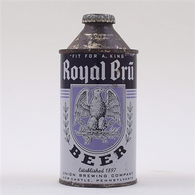 Royal Bru Cone Top WHITE 182-29