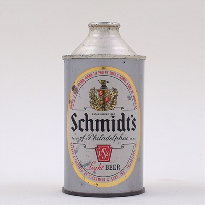 Schmidts Beer Flat Bottom Cone 185-4