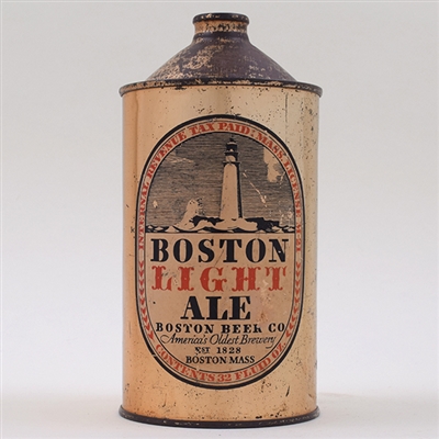 Boston Light Ale Quart Cone 203-16