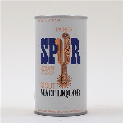 Spur STOUT Malt Liquor Pull Tab 125-29