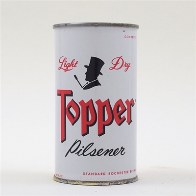 Topper Pilsener Flat WHITE CAN 139-14
