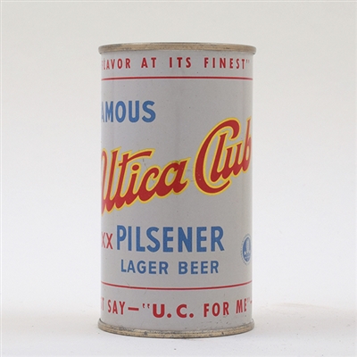 Utica Club Beer IRTP Flat SHARP 142-21