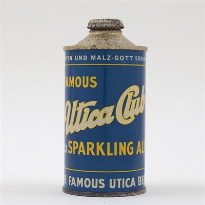 Utica Club Sparkling Ale Cone TOUGH 187-30