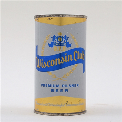 Wisconsin Club Beer Flat HUBER 146-16