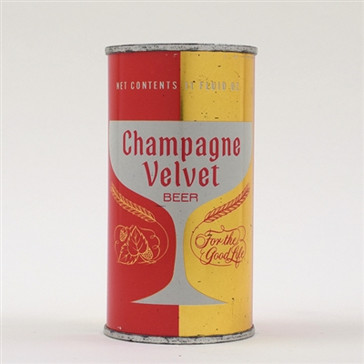 Champagne Velvet Beer 11 oz Flat Top 49-7