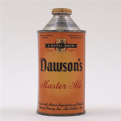 Dawsons Master Ale Cone Top 158-29