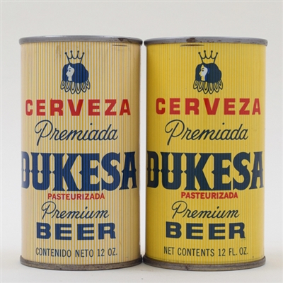 Dukesa Beer Lot of 2 Insert Tabs 60-24,25