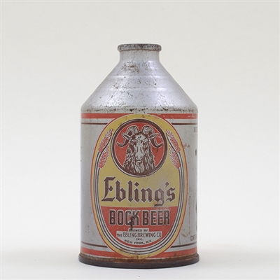 Eblings Bock Beer Cone Top 193-17