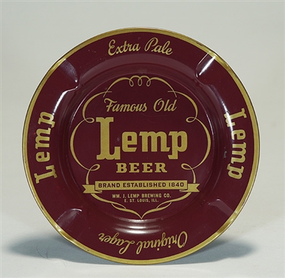 Lemp Brewing Advertising Ash Tray