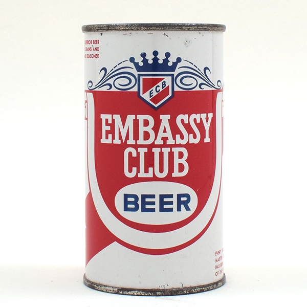 Embassy Club Beer Flat Top NORFOLK VA 59-40