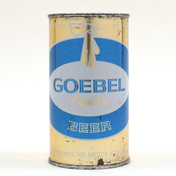 Goebel Beer Flat Top Blue Logo 71-11