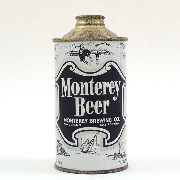 Monterey Beer Cone Top BLACK 174-10 FANTASTIC